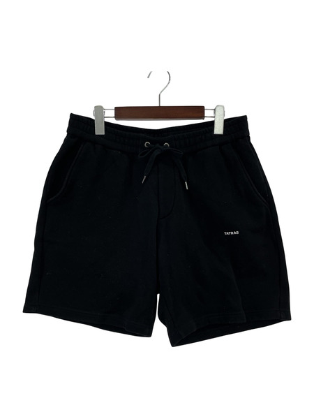 TATRAS ショートパンツ FUSSA スウェットショーツ 黒