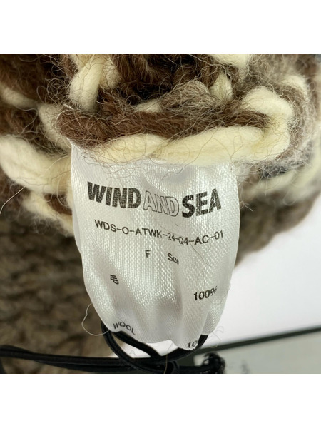 WIND AND SEA ニットキャップ カウチンキャップ
