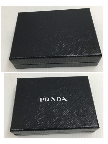 PRADA/プラダ 2PG002 6連 キーケース ブラック ユニセックス