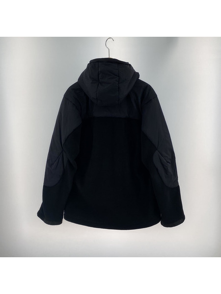 and wander top fleece jacket 黒 (4)