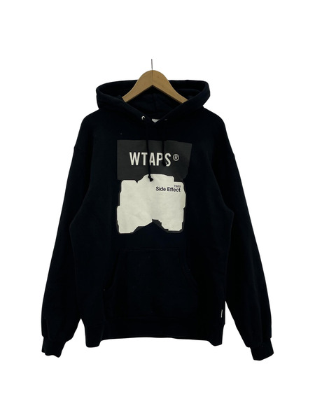 WTAPS SIDE EFFECT POパーカー (2) 黒