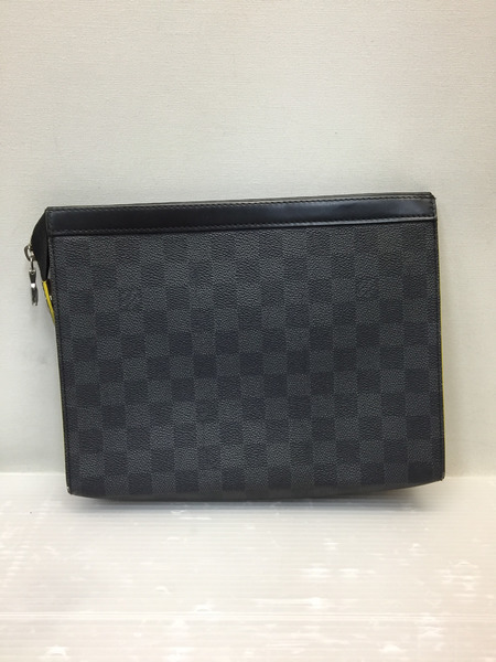 LOUIS VUITTON ダミエ グラフィット リンク ポシェット ヴォワヤージュMM N60307