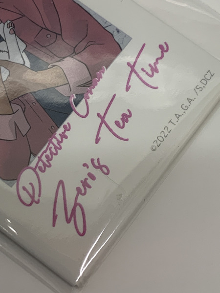 名探偵コナン ゼロの日常 ライフスタイルシリーズ スクエア缶バッジ 安室透＆ハロ 未開封 ゼロのティータイム ゼロティー 降谷零 バーボン 