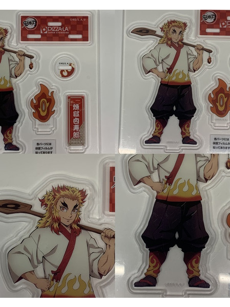 鬼滅の刃×ピザーラ コラボ 第2弾 アクリルフィギュア 全5種セット 開封品 竈門炭治郎 煉󠄁獄杏寿郎 冨岡義勇 栗花落カナヲ 宇髄天元 アクリルスタンド アクスタ