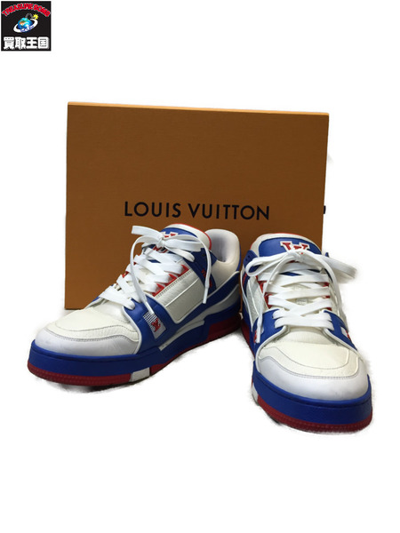 Louis Vuitton ルイ・ヴィトン トレイナーライン スニーカー レッド ブルー ホワイト