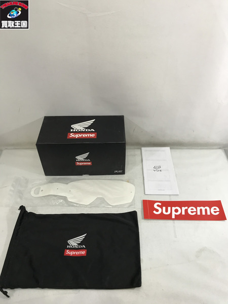 Supreme19AW Honda Fox Racing Vue Goggles