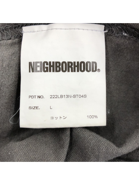 NEIGHBORHOODxfAWA 22AW/プリントTシャツ L