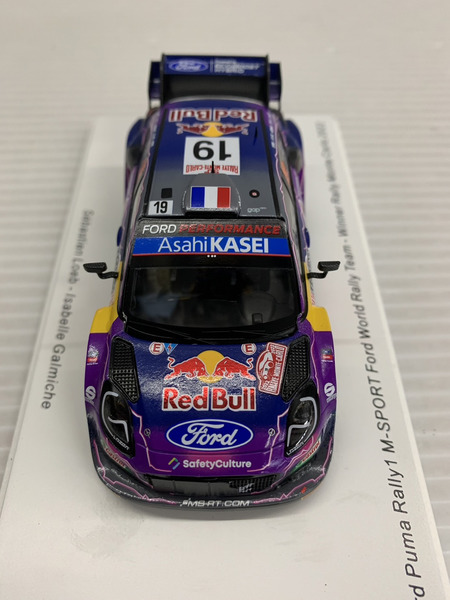 Spark 1/43 Ford Puma Rally1 WRC Monte Carlo 2022