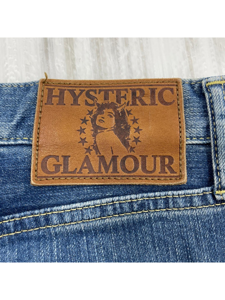 HYSTERIC GLAMOUR パンツ SP加工ストレッチデニム スリムパンツ[値下]