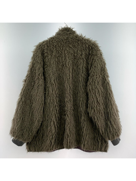 Needles ソノ他 Acrylic Wave Fur Sur Coat M