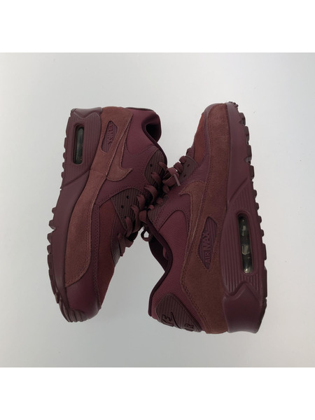 NIKE 700155-601 AIR MAX 90 PRM ボルドー (27.0)　