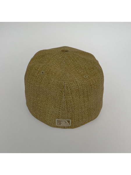 NEW ERA 9FIFTY Paper Straw MLB ニューヨークヤンキース キャップ (57.7)