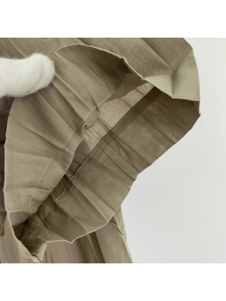 ISSEY MIYAKE MEN 90s オープンカラーS/Sプリーツシャツ グレー