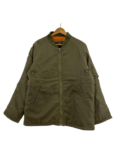 OLD STUSSY 90s? THERMOLITE フライトジャケット　カーキ L