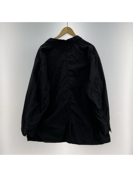 graphpaper/Garment Dyed Poplin Oversized Jacket/BLK