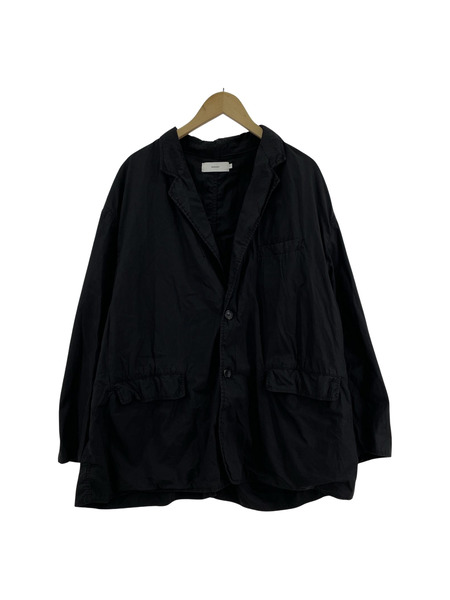 graphpaper/Garment Dyed Poplin Oversized Jacket/BLK