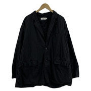 graphpaper/Garment Dyed Poplin Oversized Jacket/BLK