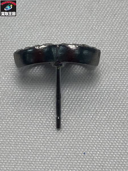 CHANEL ラインストーン ピアス ココマーク シャネル　