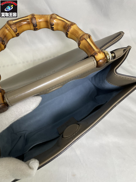 ハンドバッグ GUCCI/バンブー/ニムフェア