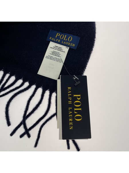 POLO RALPH LAUREN ストール ネイビー