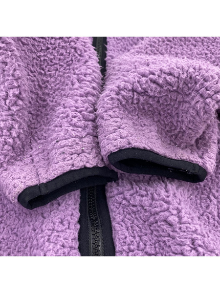 STUSSY ボアジャケット パープル[値下]