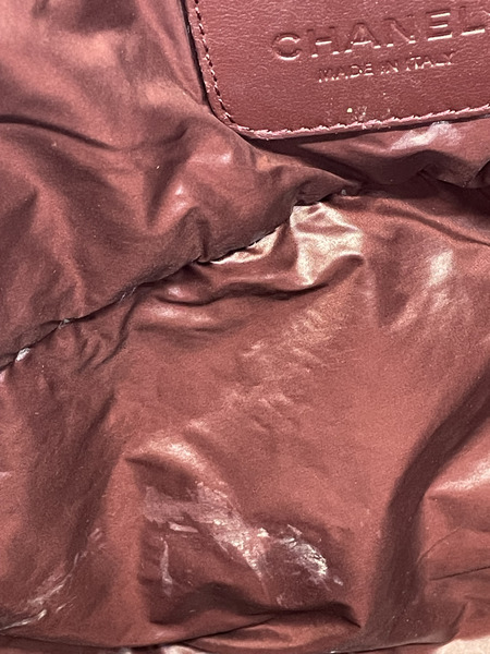 CHANEL コココクーン キルティング ナイロントートバッグ ブラック