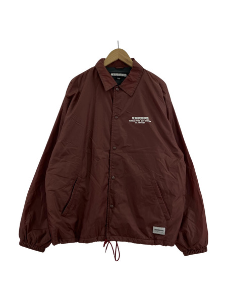 NEIGHBORHOOD 23SS WINDBREAKER 裏地フリース コーチジャケット 赤