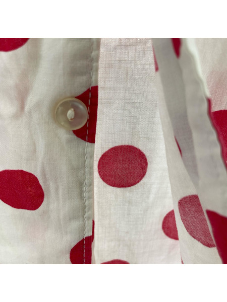 半袖シャツ 60s ドット オープンカラー半袖シャツ