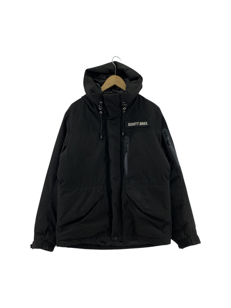 schott 2TONE SNORKEL DOWN PARKA S 黒