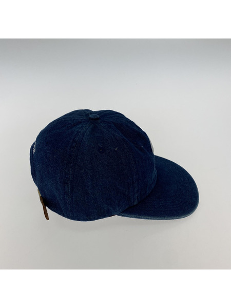 Supreme Washed Denim S Logo 6 Panel Cap