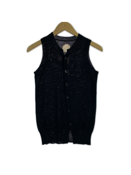Yohji Yamamoto ジレ・ベスト NOIR ニットベスト ドット