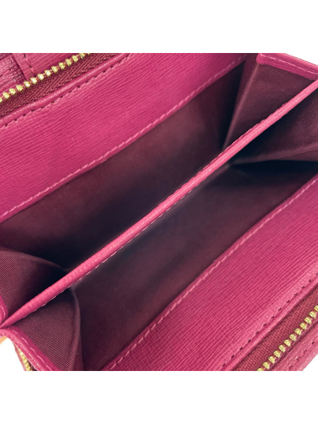FURLA 二ツ財布 BABYLON COMPACT PVC ピンク