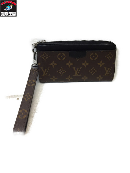 LOUIS VUITTON/モノグラムマカサー/ジッピードラゴンヌ/L字ジップ財布/M69407