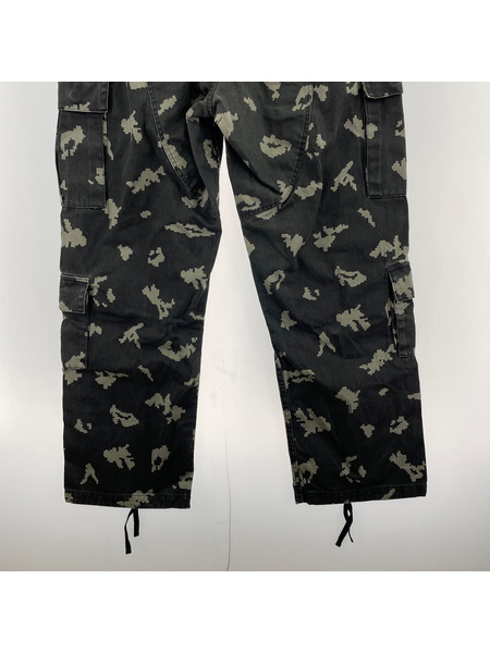 Supreme パンツ 21AW Cargo Pant Black Russian Camo (W34)