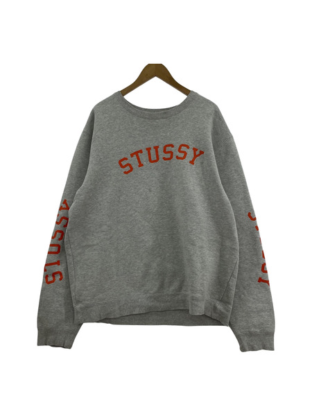 STUSSY スウェット グレー[値下]