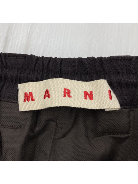 MARNI トロピカルウールシャーリングパンツ PUMU0017U1 TW839