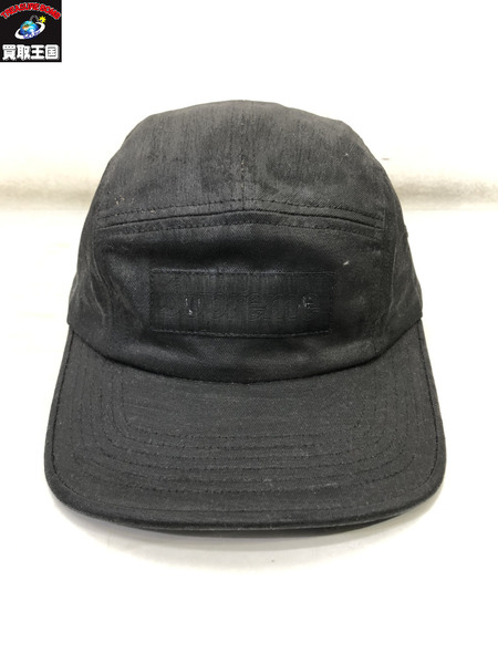 Supreme/MM6 Maison Margiela Painted Camp Cap/黒/シュプリーム