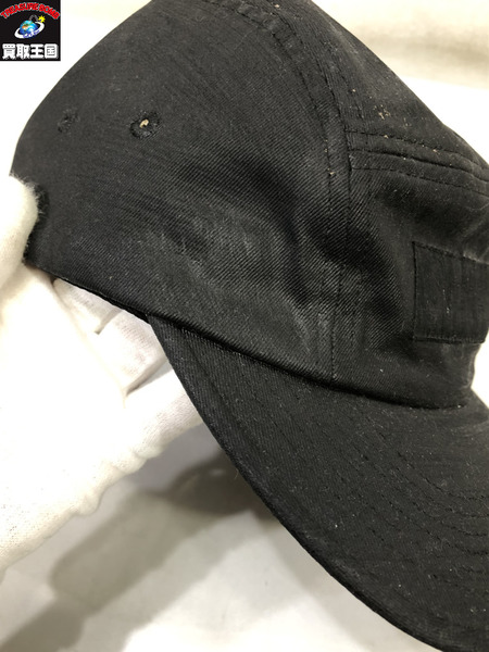 Supreme/MM6 Maison Margiela Painted Camp Cap/黒/シュプリーム