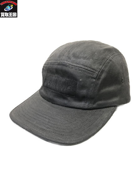 Supreme/MM6 Maison Margiela Painted Camp Cap/黒/シュプリーム