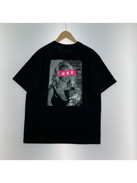 GOD SELECTION XXX S/Sワンポイントカットソー ブラック
