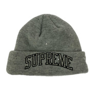 Supreme ニットキャップ New Era Metallic Arc beanie グレー