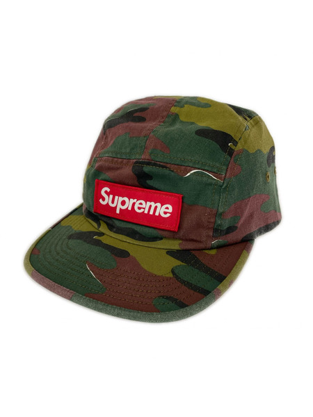 Supreme キャップ 18AW ミリタリージェットキャップ 緑