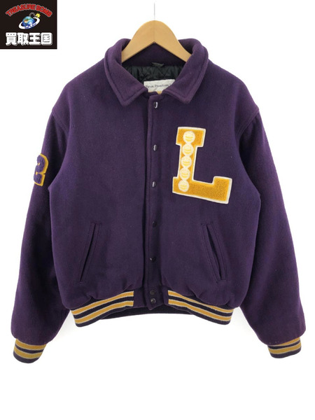 FORUM PROMOTIONS INC 80S LAKERS スタジャン (M) 紫