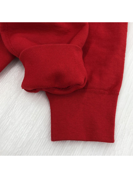 Supreme Box Logo Fooded Sweatshirt RED (M)