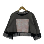 AULA AILA 半袖Tシャツ・カットソー 24SS グラフィッククロッププリント TEE