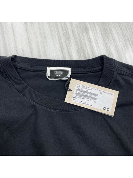 KITH×PEANUTS 25SS Skateboard Logo Tee XXL 黒