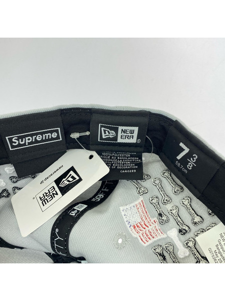 Supreme キャップ 25AW Bones Box Logo New Era