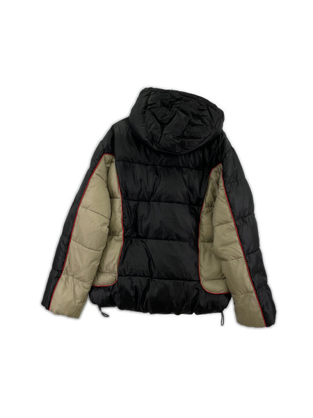DIESEL ダウンジャケット W-OSTEND 黒 (46)