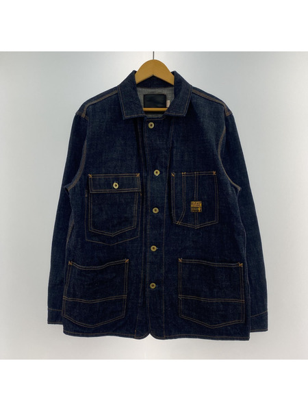 TROPHY CLOTHING 15th Dirt Denim Coverall デニムカバーオール (40)