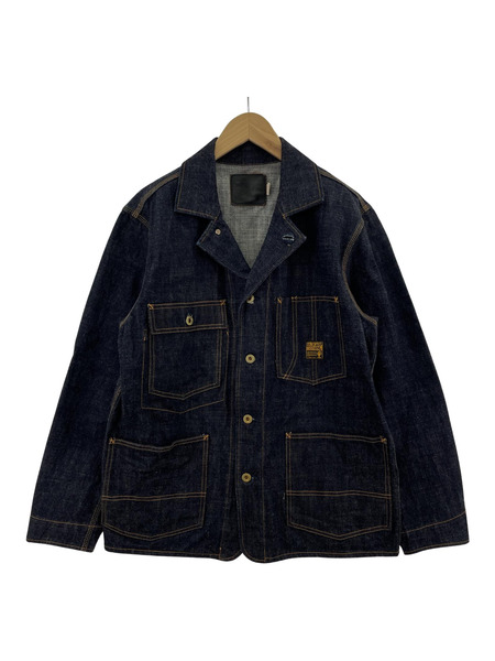 TROPHY CLOTHING 15th Dirt Denim Coverall デニムカバーオール (40)